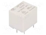 Relay: electromagnetic; SPDT; Ucoil: 24VDC; 10A; 10A/250VAC; PCB HONGFA RELAY