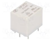 Relay: electromagnetic; SPST-NO; Ucoil: 12VDC; 15A; 10A/250VAC HONGFA RELAY