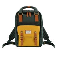 Himawari 188L 14'' laptop backpack (green-yellow), Himawari