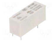 Relay: electromagnetic; SPST-NO; Ucoil: 24VDC; 10A; 10A/250VAC HONGFA RELAY