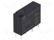 Relay: electromagnetic; SPST-NO; Ucoil: 5VDC; 10A; 7A/250VAC; PCB 