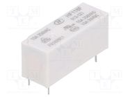 Relay: electromagnetic; SPDT; Ucoil: 12VDC; 10A; 10A/250VAC; PCB HONGFA RELAY