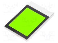 Backlight; LED; Dim: 33x22.86x2.5mm; yellow-green; 22.08x17.9mm DISPLAY ELEKTRONIK