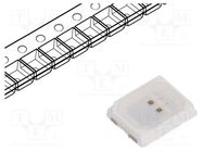 LED; SMD; 5050; amber; 600mcd; 5x5mm; 120°; 1.6÷2.4V; 60mA; λd: 605nm LUCKYLIGHT