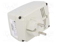 Power supply: transformer type; non-stabilised,mains,plug; 20W BREVE TUFVASSONS