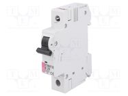 Circuit breaker; 230/400VAC; Inom: 25A; Poles: 1; Charact: B; 10kA ETI POLAM