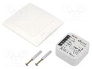 Wireless control set; IP20; EXTA FREE; -10÷55°C; 868.32MHz 