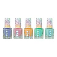 Nail polish 5pcs. WOW Pastel 30ml, KiDS Licensing