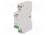 Contactor: 2-pole installation; 20A; 24VAC; NO x2 ISKRA