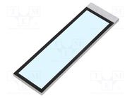 Backlight; LED; Dim: 75x22.86x2.5mm; white; 64.49x17.51mm DISPLAY ELEKTRONIK