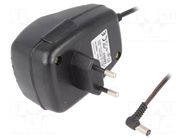 Power supply: transformer type; mains,stabilised,plug-in; 12VDC ABASCO
