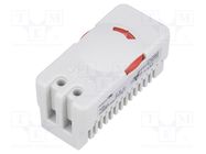 Sensor: thermostat; NC; 10A; 250VAC; screw terminals; IP20 