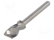 Drill bit; Ø: 6.25mm; L: 38.2mm; tungsten carbide; 1/8"; 3.175mm KEMMER PRAEZISION