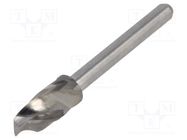 Drill bit; Ø: 5.5mm; L: 38.2mm; PCB; 1/8" (3,175mm) KEMMER PRAEZISION