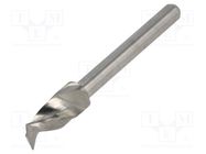 Drill bit; Ø: 5.1mm; L: 38.2mm; PCB; 1/8" (3,175mm) KEMMER PRAEZISION