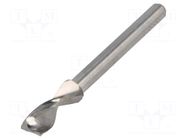 Drill bit; Ø: 4.35mm; L: 38.2mm; tungsten carbide; 1/8"; 3.175mm KEMMER PRAEZISION