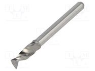 Drill bit; Ø: 3.8mm; L: 38.2mm; PCB; 1/8" (3,175mm) KEMMER PRAEZISION