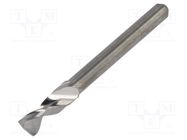 Drill bit; Ø: 3.7mm; L: 38.2mm; PCB; 1/8" (3,175mm) KEMMER PRAEZISION