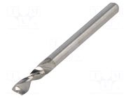 Drill bit; Ø: 3.25mm; L: 38.2mm; tungsten carbide; 1/8"; 3.175mm KEMMER PRAEZISION