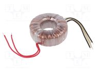 Transformer: toroidal; 160VA; 230VAC; 40V; 40V; 2A; 2A; Leads: cables INDEL