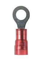 TERMINAL, RING TONGUE, 1/4", 18AWG, RED