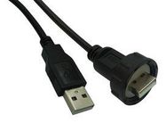 USB CABLE, 2.0 A PLUG-A PLUG, 914.4MM