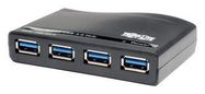 HUB, USB 3.0, 4PORT, TYPE A PLUG