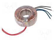 Transformer: toroidal; 250VA; 230VAC; 28V; 28V; 4.46A; 4.46A; H: 55mm INDEL