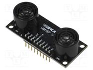 Sensor: distance; ultrasonic; 3.3÷5VDC; RS232; 0.05÷5m; 10Hz DFROBOT