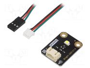 Module: LED; Gravity; 5VDC; 30x22mm; Colour: white DFROBOT