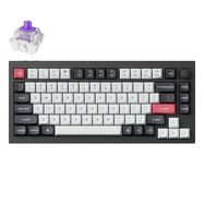 Keychron Q1 HE RGB Wireless Mechanical Keyboard, Nebula Magnetic Switch (Black) [Q1H-M1]., Keychron