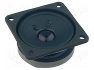 Loudspeaker; general purpose; 8W; 8Ω; 66.5x66.5x31.8mm; Ø: 61.5mm VISATON