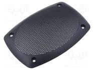 Loudspeaker grille; 114x166x17mm VISATON