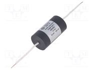 Capacitor: polypropylene; 3.9uF; 600VDC; ±2%; Ø28x51mm; -25÷85°C MIFLEX