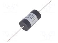 Capacitor: polypropylene; 3.9uF; 600VDC; ±2%; Ø28x51mm; THT; 0.003 MIFLEX