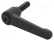 Lever; adjustable; Thread len: 40mm; Lever length: 78mm; GN 300 ELESA+GANTER