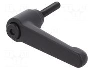 Lever; adjustable; Thread len: 25mm; Lever length: 78mm; GN 300 ELESA+GANTER