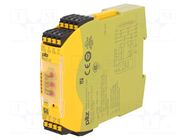 Automation module: safety relay; Usup: 24VDC; IN: 3; OUT: 4; IP40 PILZ