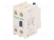 Auxiliary contacts; Leads: screw terminals; front; TeSys D SCHNEIDER ELECTRIC