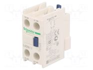 Auxiliary contacts; Leads: screw terminals; front; TeSys D SCHNEIDER ELECTRIC