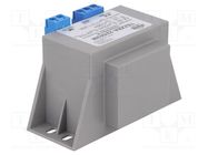 Transformer: mains; 20VA; 230VAC; 17V; 1.29A; Leads: terminal block INDEL