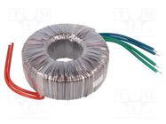 Transformer: toroidal; 450VA; 230VAC; 40V; 40V; 5.62A; 5.62A; H: 58mm INDEL