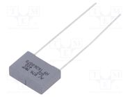 Capacitor: polypropylene; R76; 22nF; 13x4x9mm; THT; ±5%; 10mm KEMET