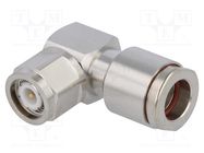 Plug; TNC; male; angled 90°; 50Ω; CNT-400; clamp; for cable; CNT CommScope