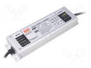 Power supply: switching; LED; 200W; 95÷190VDC; 525÷1050mA; IP65 MEAN WELL