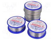 Resistance wire; 10.7Ω/m; -100÷1300°C; 0.25kg; Øout: 0.4mm; FeCrAl KANTHAL