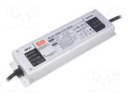 Power supply: switching; LED; 200W; 48÷96VDC; 1050÷2100mA; IP65 MEAN WELL