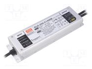 Power supply: switching; LED; 200W; 71÷142VDC; 1400mA; 100÷305VAC MEAN WELL