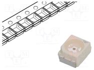 LED; SMD; 3528,PLCC2; yellow; 20÷30mlm; 5.6÷14mcd; 3.4x3x2.1mm ams OSRAM