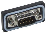 D SUB, STANDARD, RECEPTACLE, 9 POSITION, PANEL